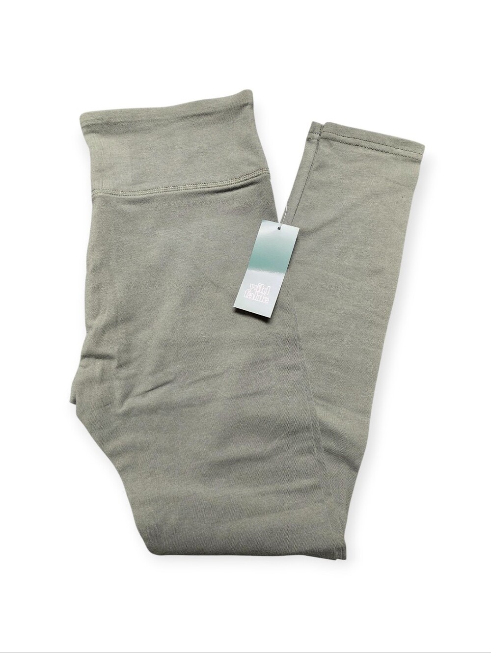 NWT Wild Fable High-Waisted Classic Leggings Medium Deep Olive Green